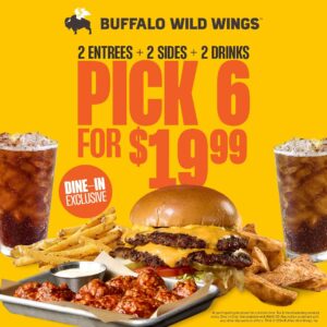 Wild Wings Menu