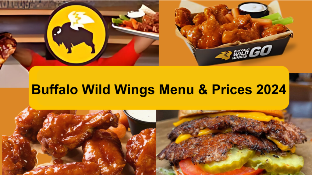 Buffalo Wild Wings Menu