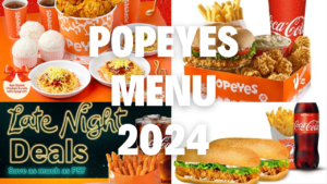 Popeyes Menu