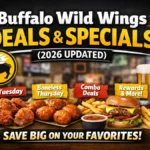 Buffalo Wild Wings deals and specials updated for 2026