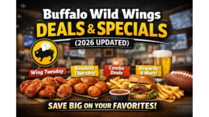 Buffalo Wild Wings deals and specials updated for 2026