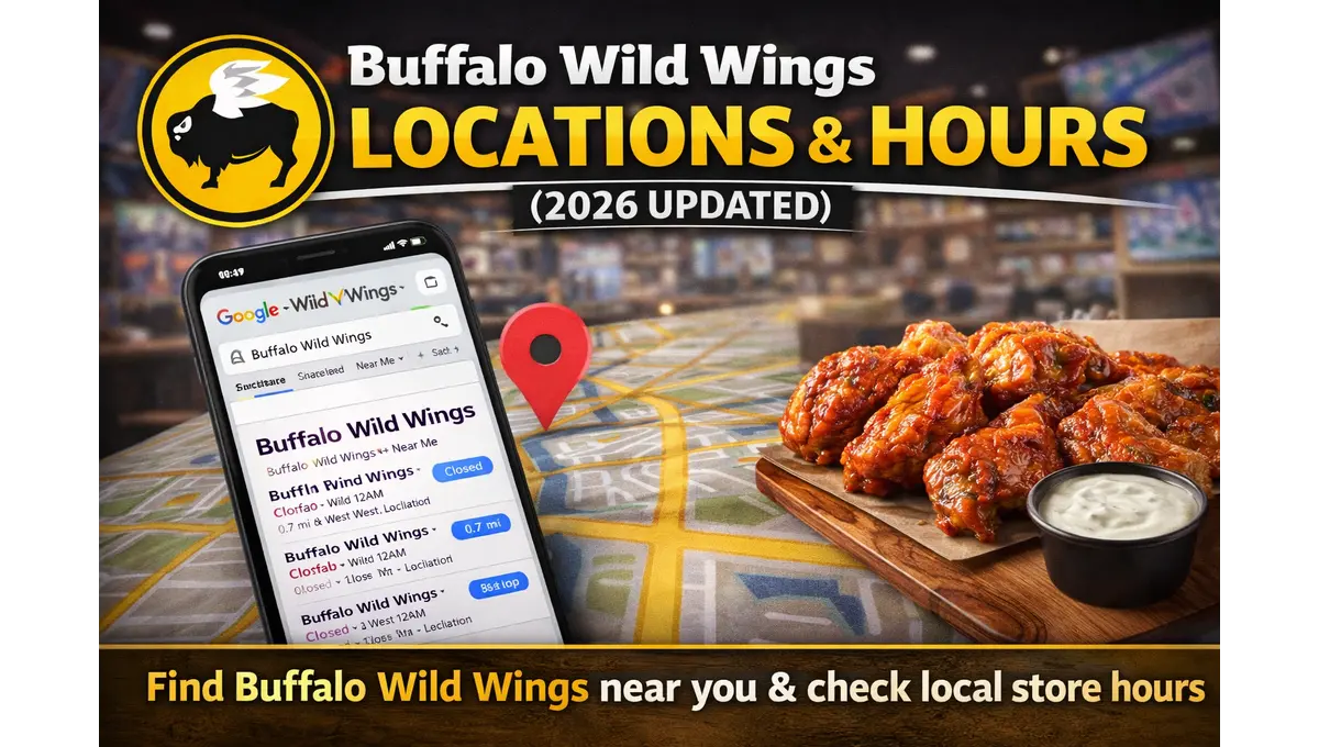 Buffalo Wild Wings locations and hours 2026 updated – find nearest BWW restaurant and opening times